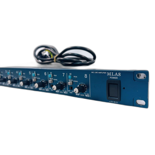 Yamaha Microphone Preamplifier Mla8 Mic Line Amplifier