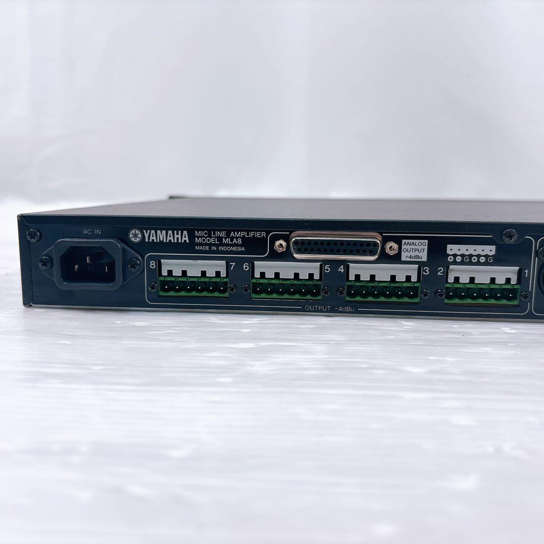 Yamaha Microphone Preamplifier Mla8 Mic Line Amplifier