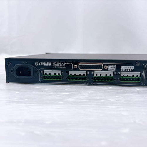 Yamaha Microphone Preamplifier Mla8 Mic Line Amplifier