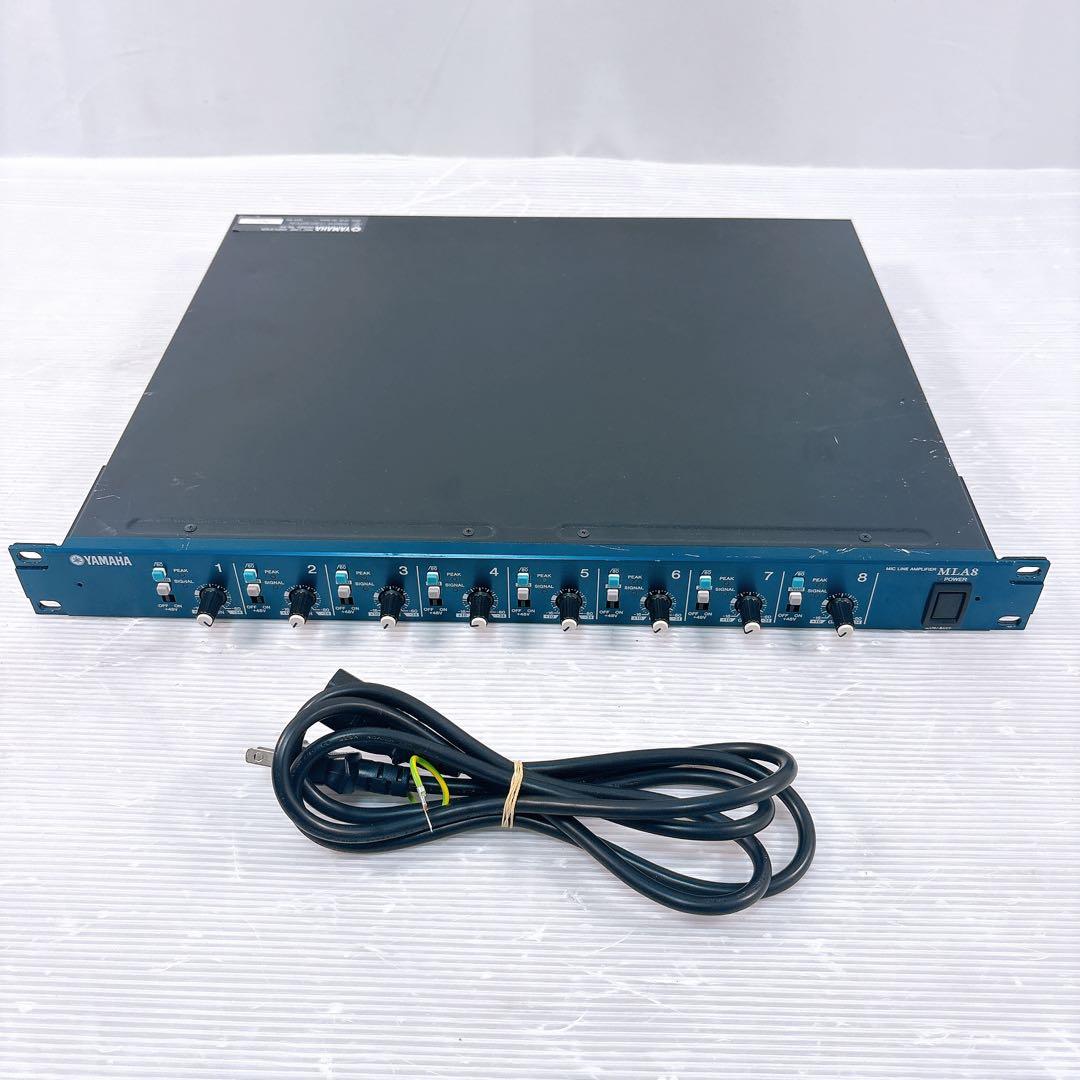 Yamaha Microphone Preamplifier Mla8 Mic Line Amplifier