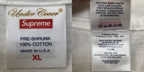 Supreme T -Shirt Undercover 23Ss Lupin Tee W0200-004