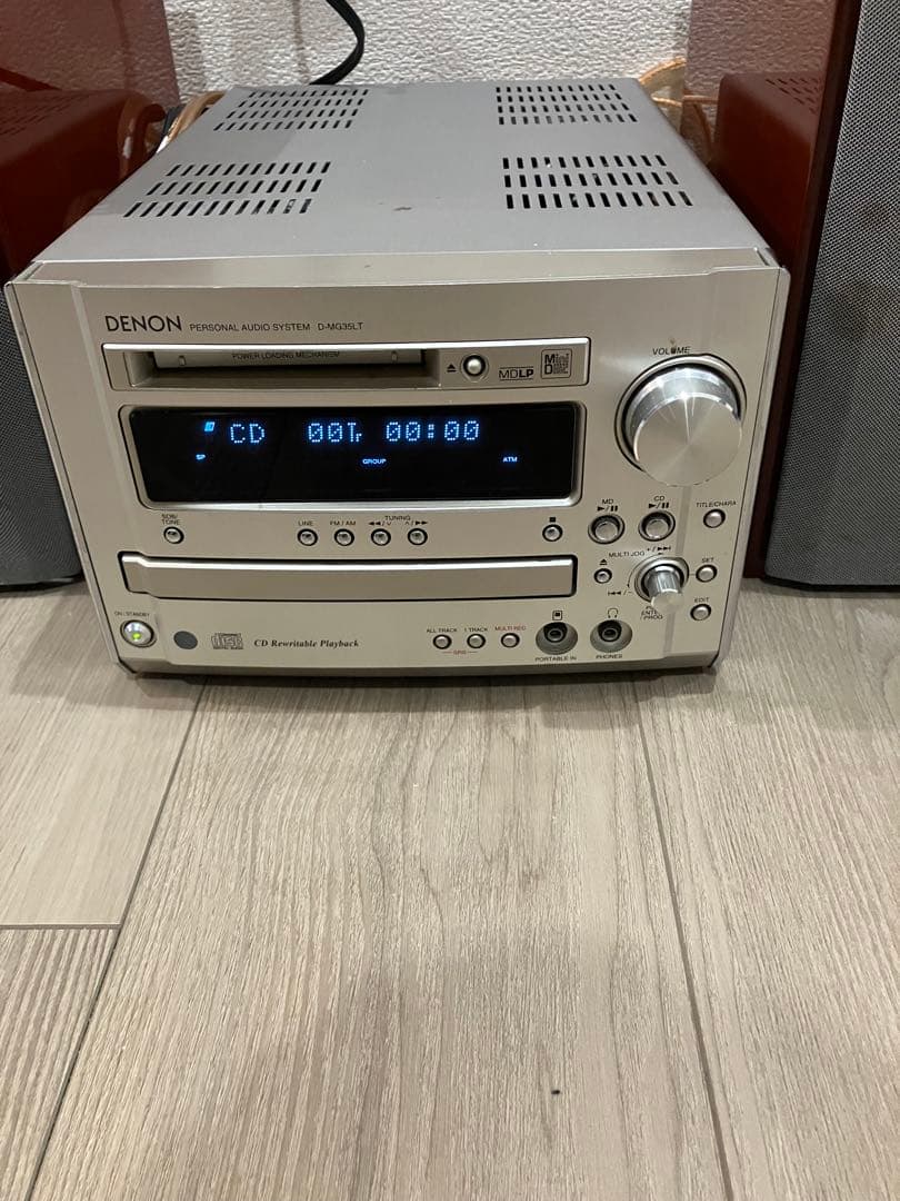 Denon Cd Md Cassette Deck Cdmd D-Mg33
