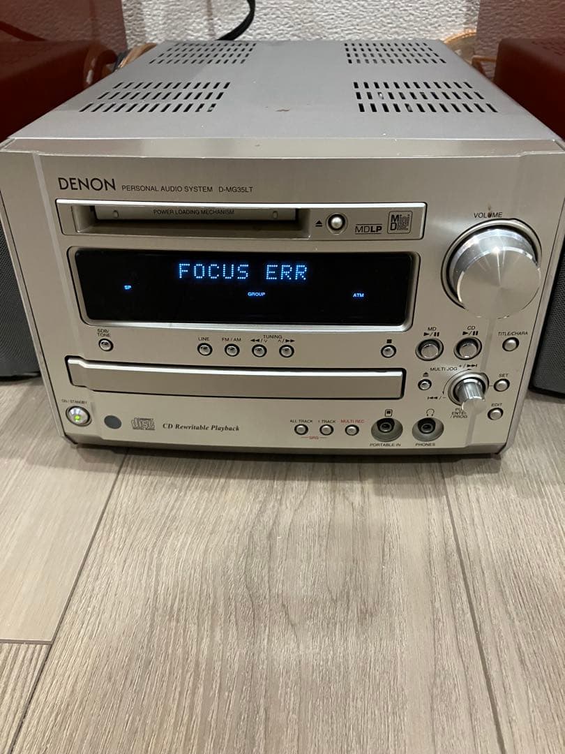 Denon Cd Md Cassette Deck Cdmd D-Mg33