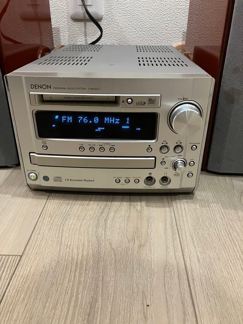 Denon Cd Md Cassette Deck Cdmd D-Mg33