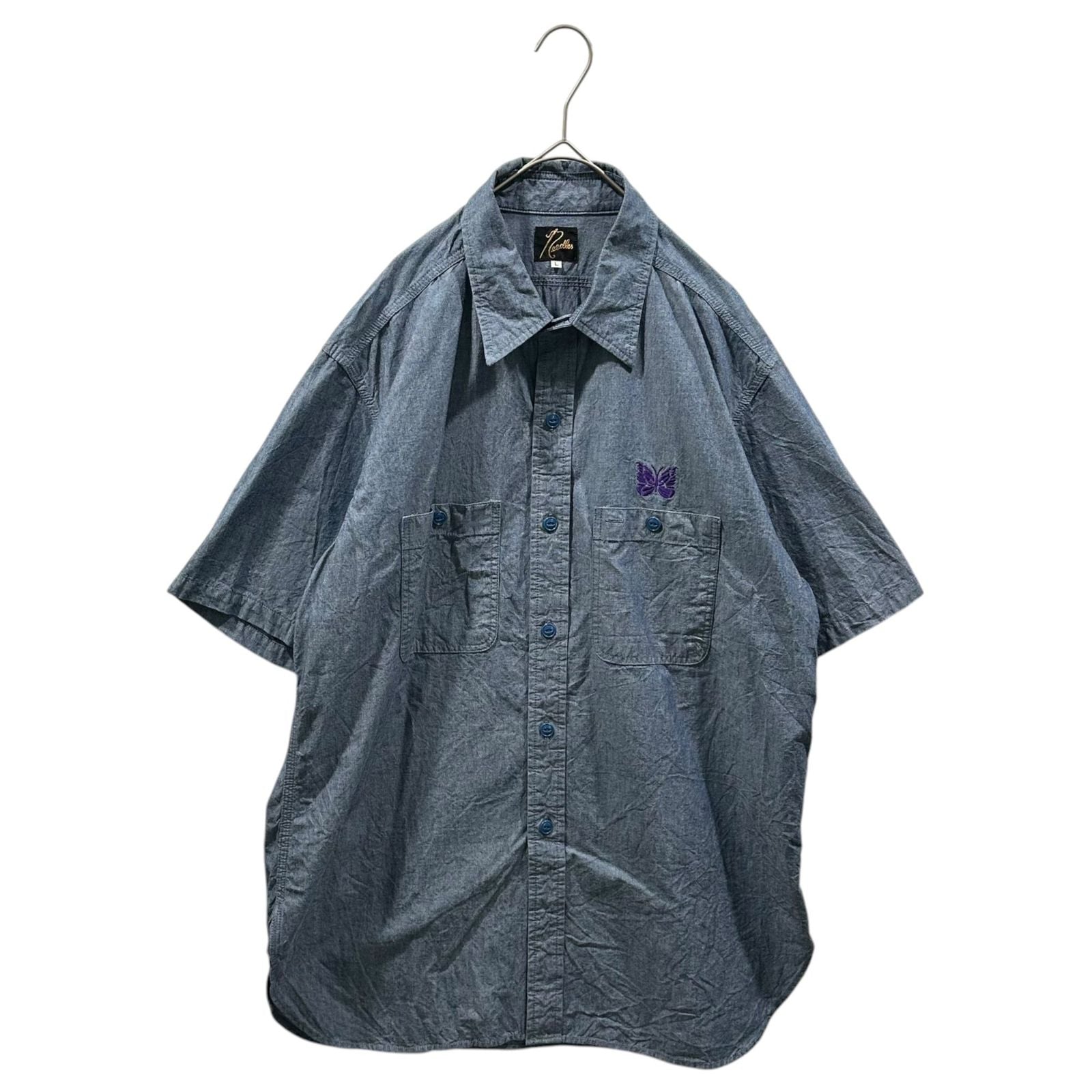 Needles Others 23Ss S/S Work Shirt Kp387 L