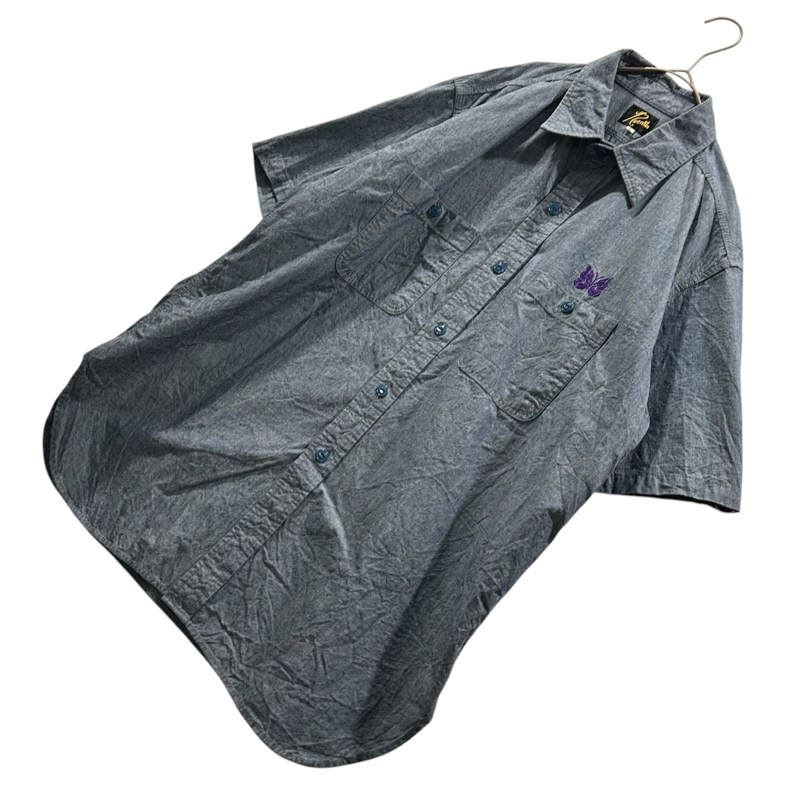Needles Others 23Ss S/S Work Shirt Kp387 L