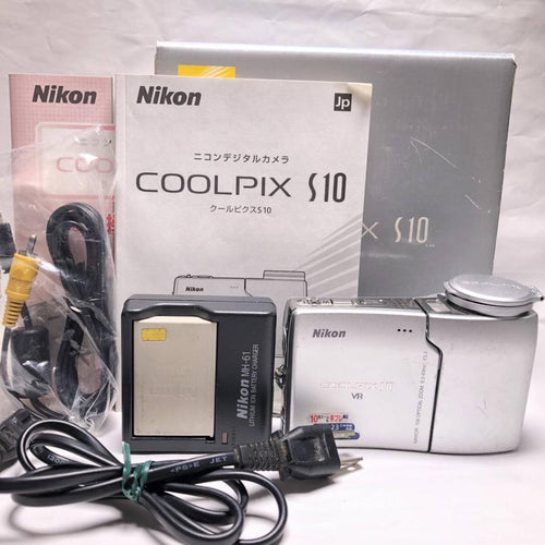 Compact Digital Cameras Nikon Coolpix S10 Vr Ok