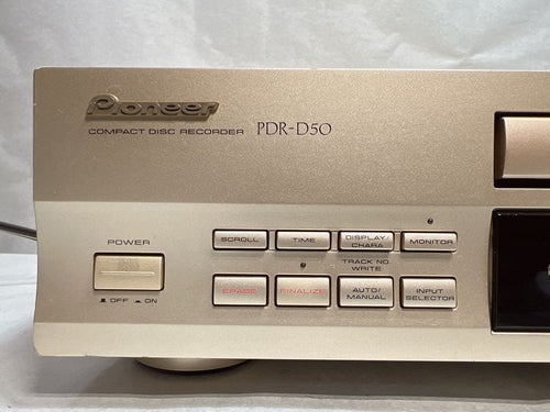 Pioneer Cd Md Cassette Deck Pdr-D50 2006