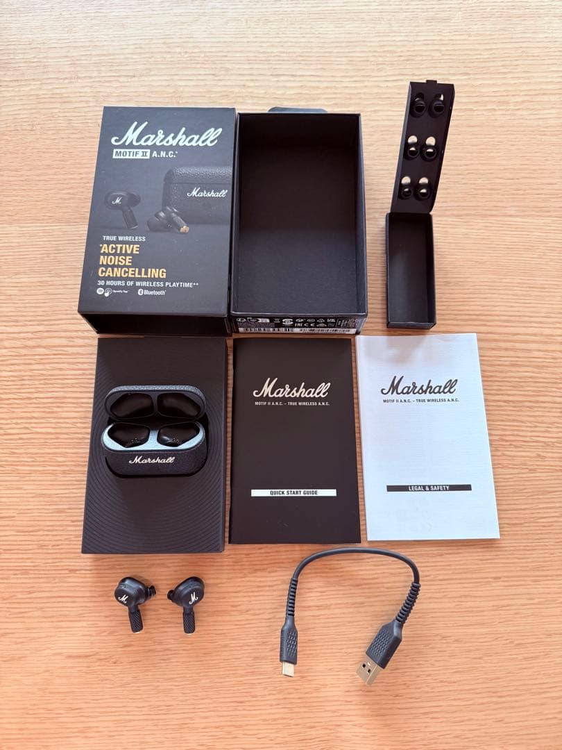 Wireless Earphones Marshall Motif Ii A.N.C.