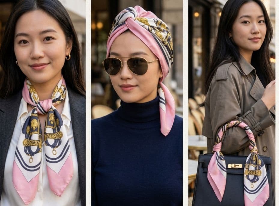 Hermes Bandanas Thin Scarves 90 Bridesdegala