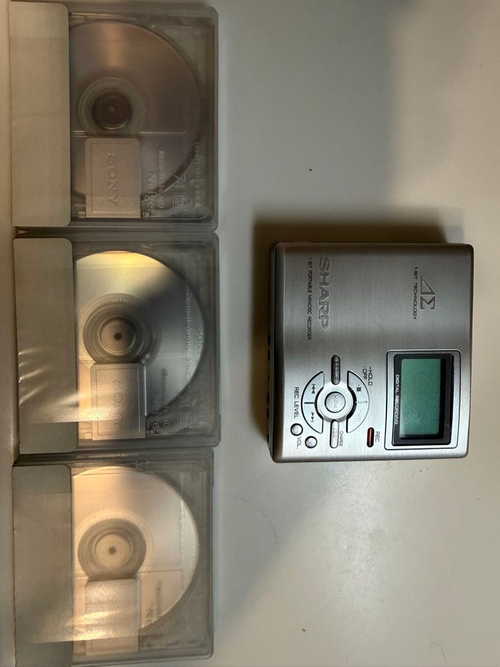 Sharp Portable Md Player Md-Dr7