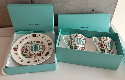 Tiffany Cups Glasses Tiffany&Co. 5Th Avenue