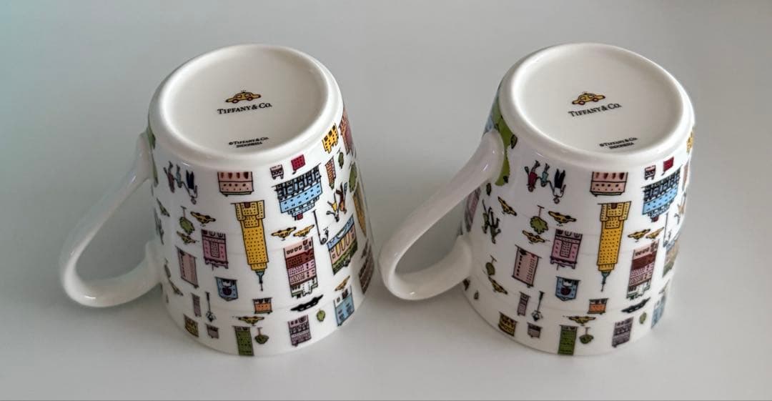 Tiffany Cups Glasses Tiffany&Co. 5Th Avenue