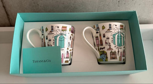 Tiffany Cups Glasses Tiffany&Co. 5Th Avenue