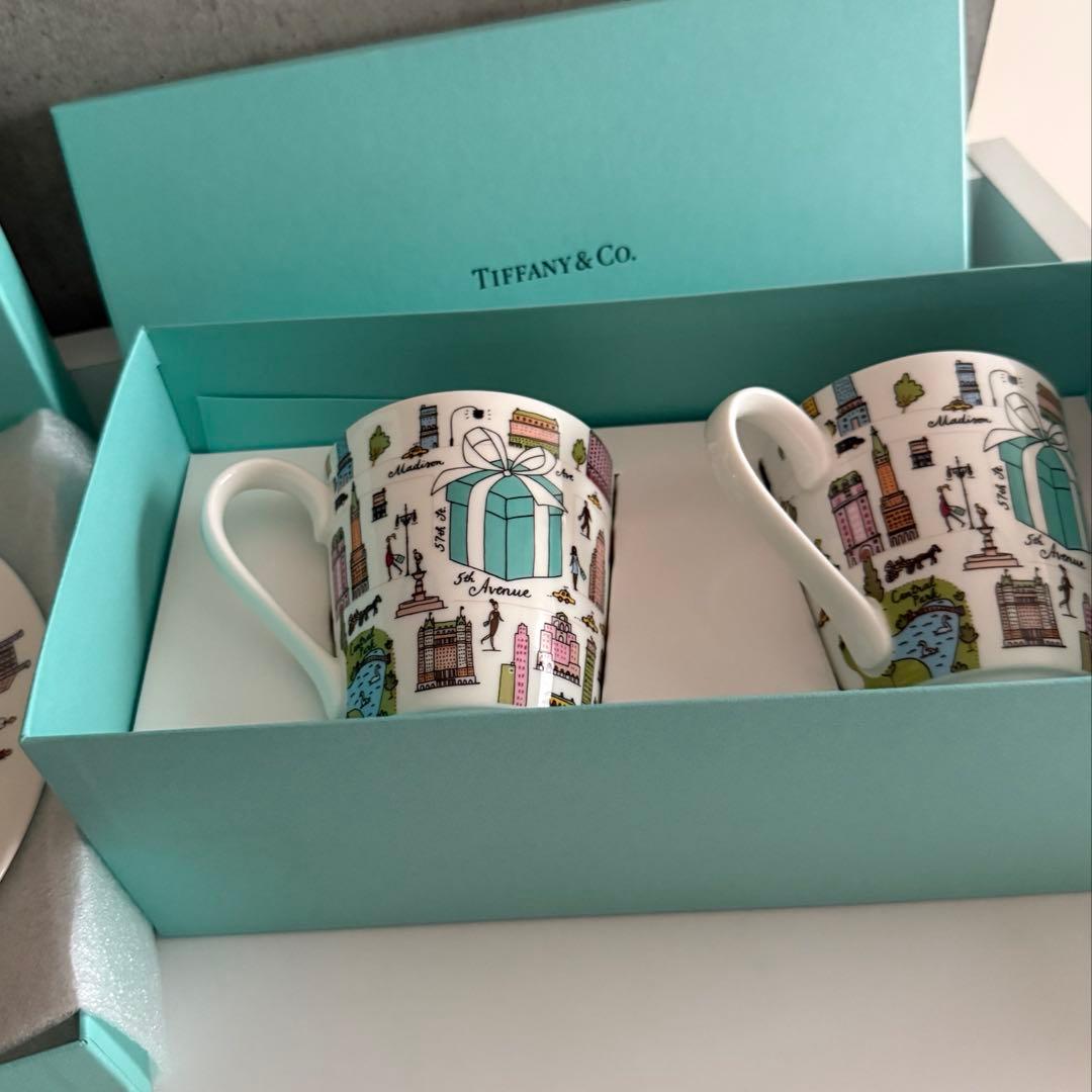 Tiffany Cups Glasses Tiffany&Co. 5Th Avenue