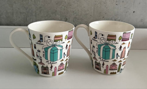 Tiffany Cups Glasses Tiffany&Co. 5Th Avenue