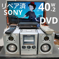 Sony Mini Component Systems Usb/Dvd/Cd/Tape/Widefm/Am/Aux