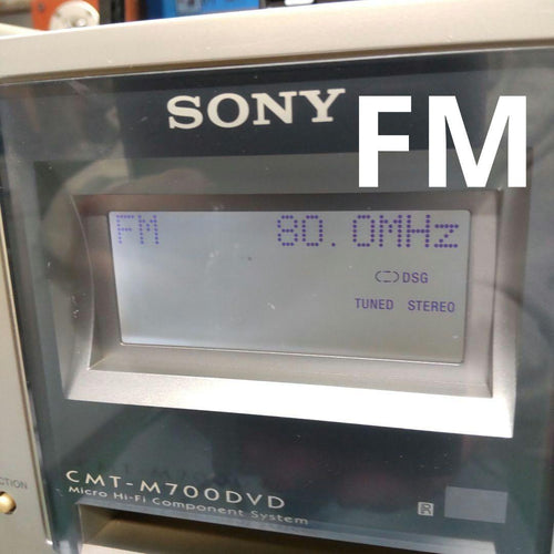 Sony Mini Component Systems Usb/Dvd/Cd/Tape/Widefm/Am/Aux