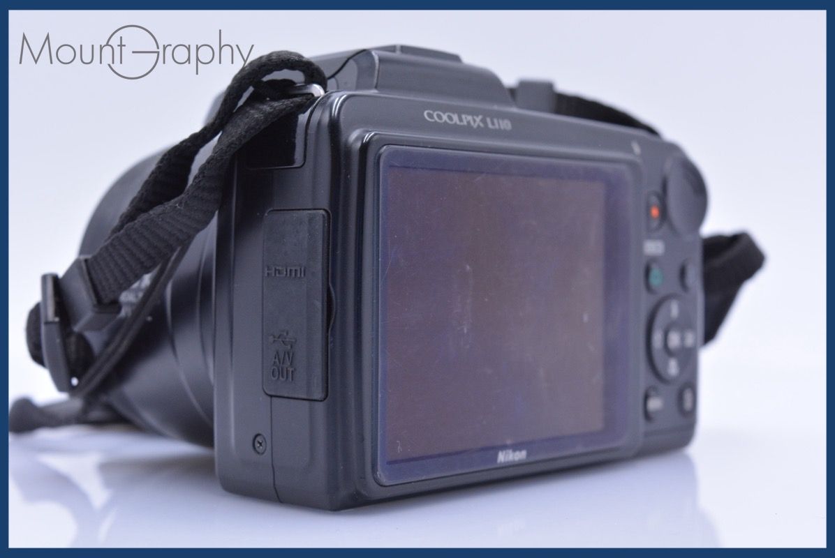 Compact Digital Camera Nikon Coolpix L110 15X #Mj9334