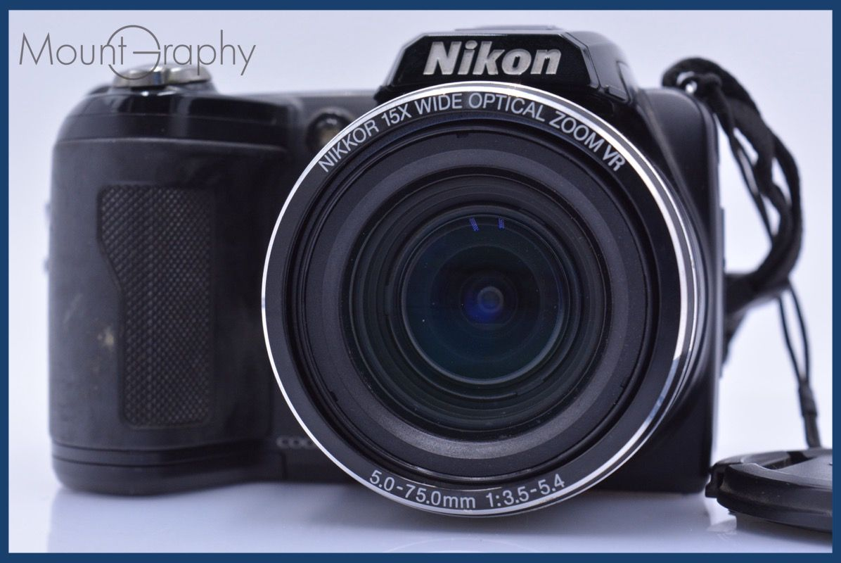 Compact Digital Camera Nikon Coolpix L110 15X #Mj9334