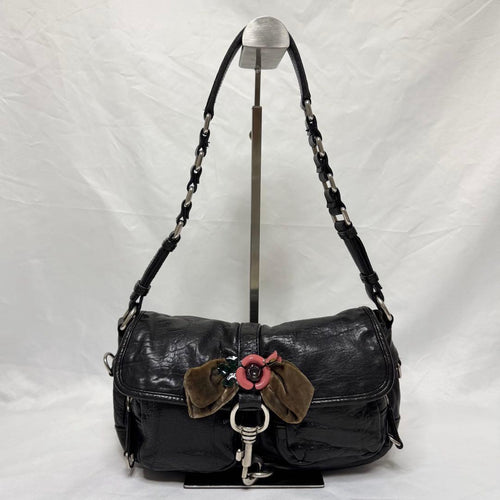 Miu Shoulder Bags Vintage Y2K Metal Flower Bag B