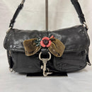 Miu Shoulder Bags Vintage Y2K Metal Flower Bag B