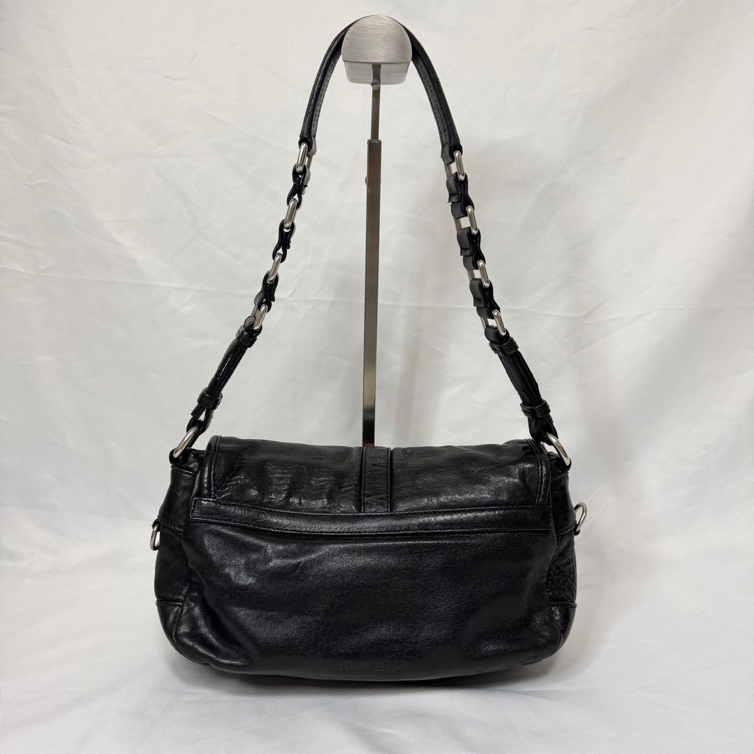 Miu Shoulder Bags Vintage Y2K Metal Flower Bag B