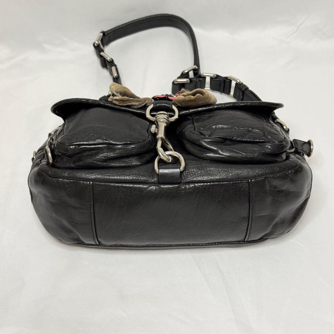 Miu Shoulder Bags Vintage Y2K Metal Flower Bag B