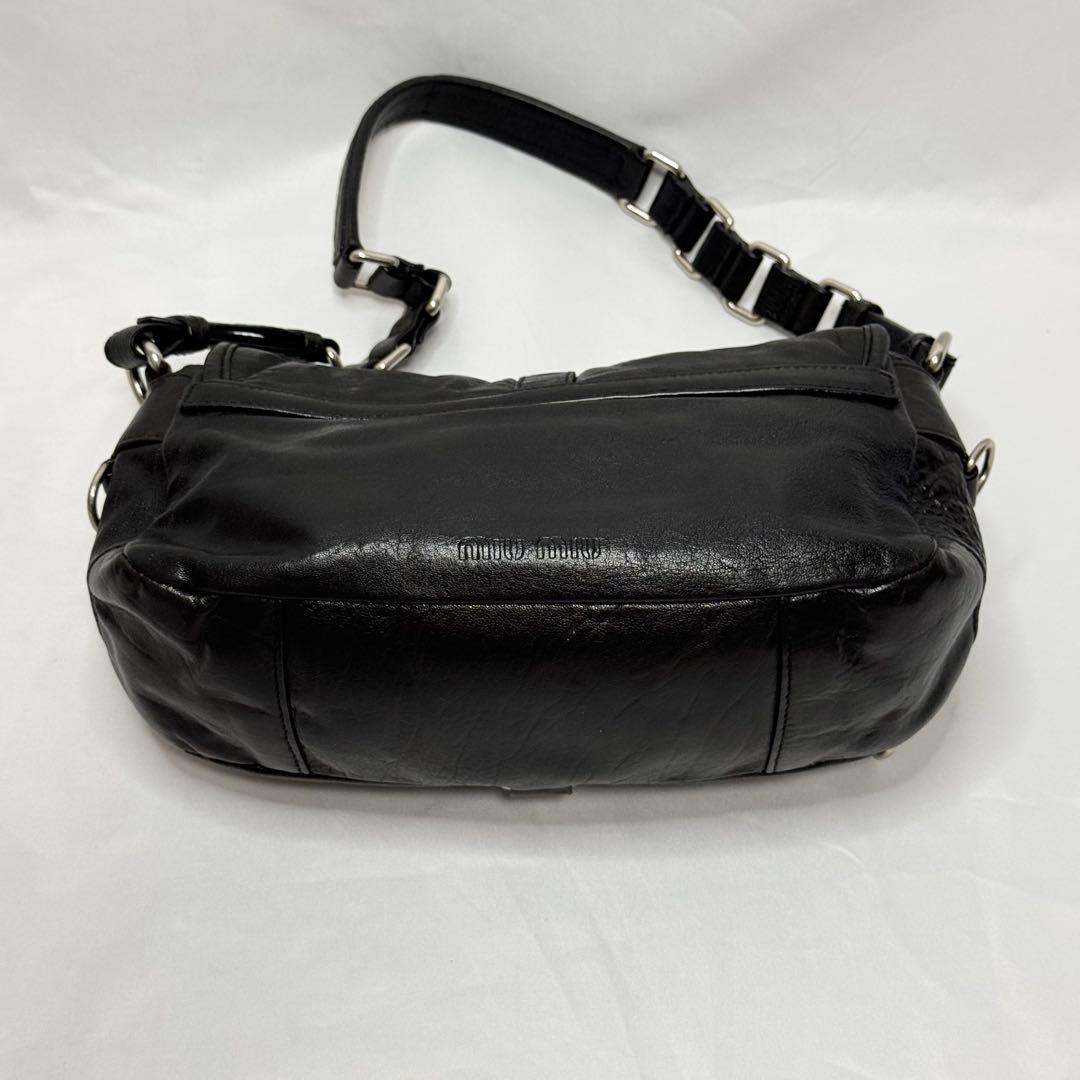 Miu Shoulder Bags Vintage Y2K Metal Flower Bag B