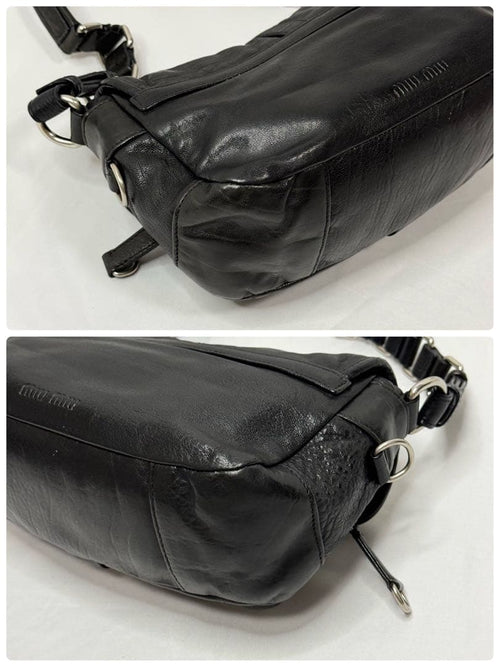 Miu Shoulder Bags Vintage Y2K Metal Flower Bag B