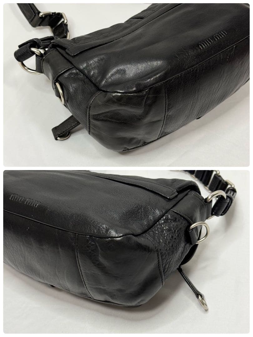 Miu Shoulder Bags Vintage Y2K Metal Flower Bag B