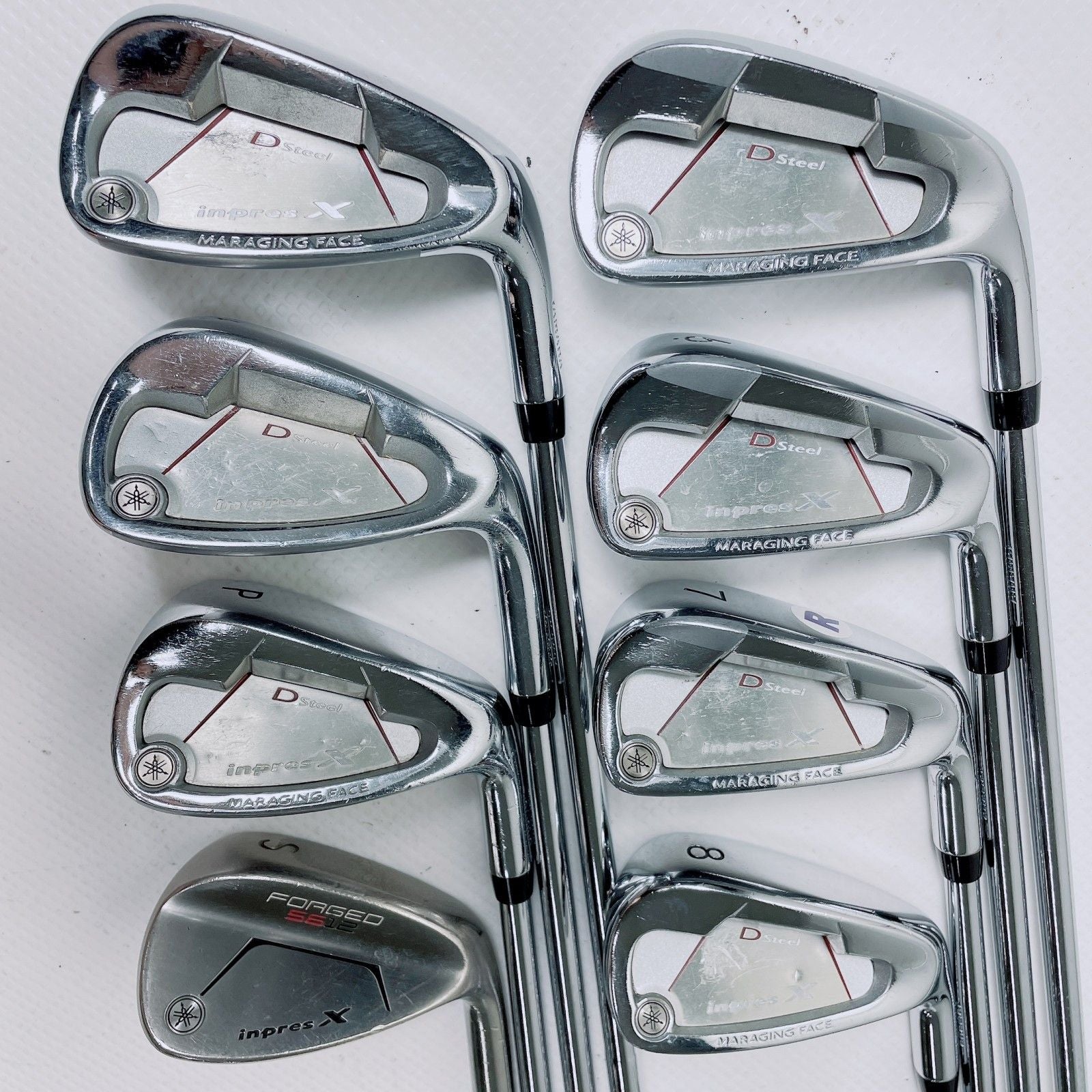 Iron Set Inpres X D Steel 5-9I/Pw/Aw/Sw 8 (850Gh) R