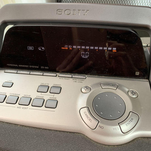 Sony Portable Cd Player Md Fm Am Minidisc