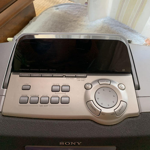 Sony Portable Cd Player Md Fm Am Minidisc