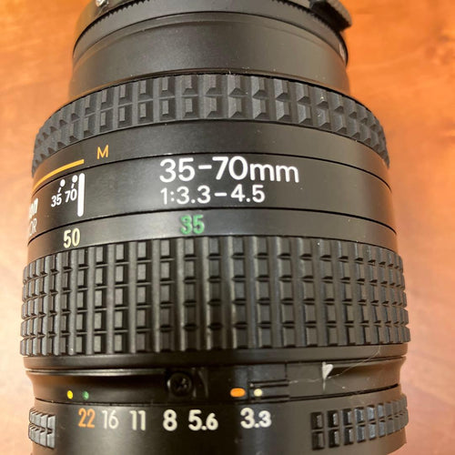 Nikon Lens (Zoom) Af Nikkor 35-70Mm 1:3.3-4.5