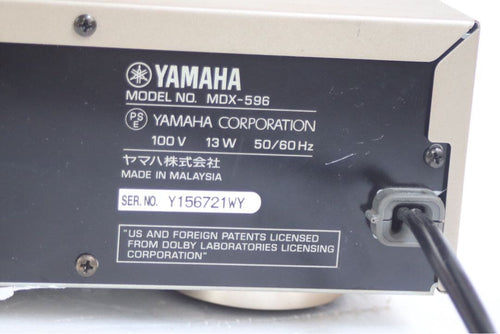 Yamaha Other Mdx-596 Md