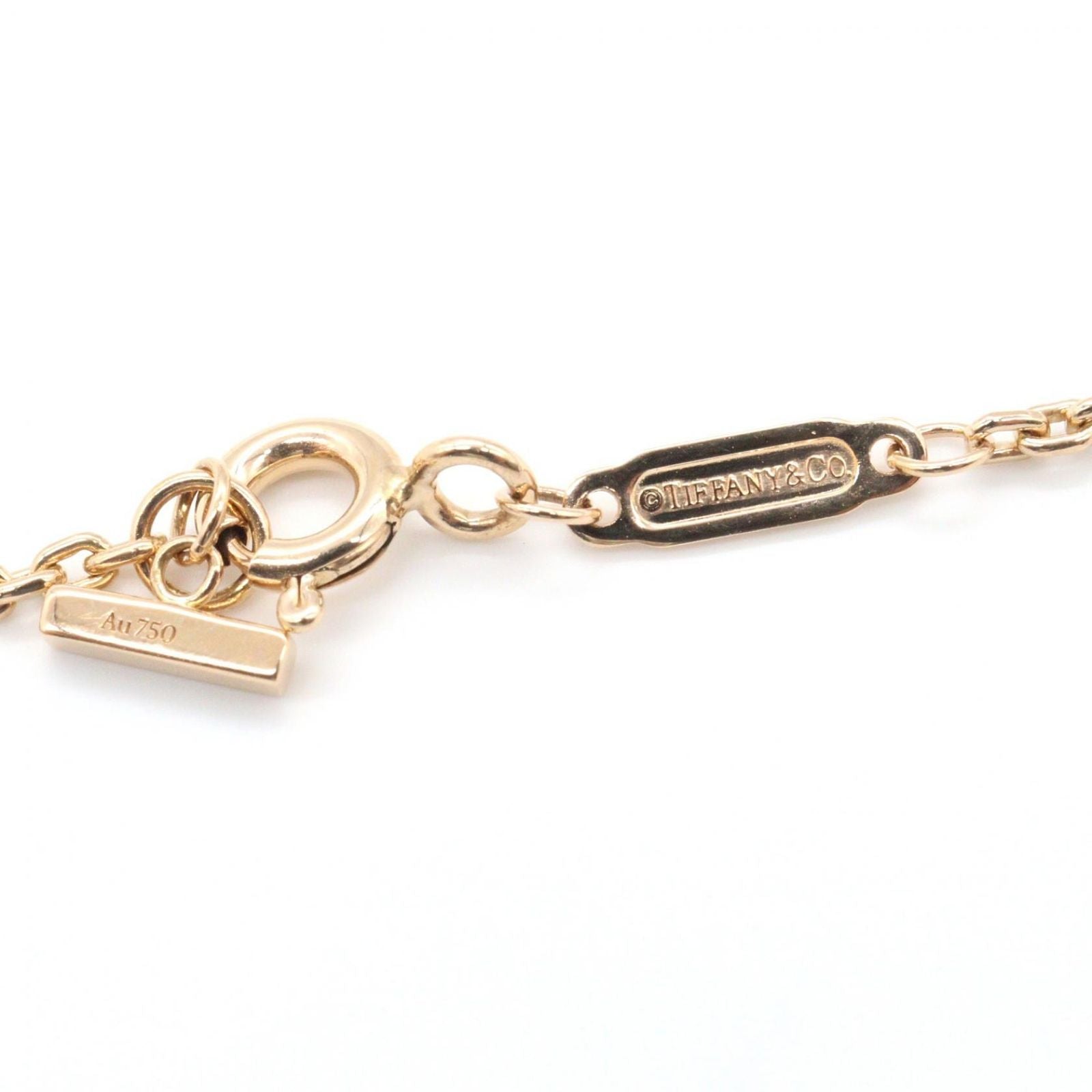 Tiffany Necklace Co T 41/46 K18Pg