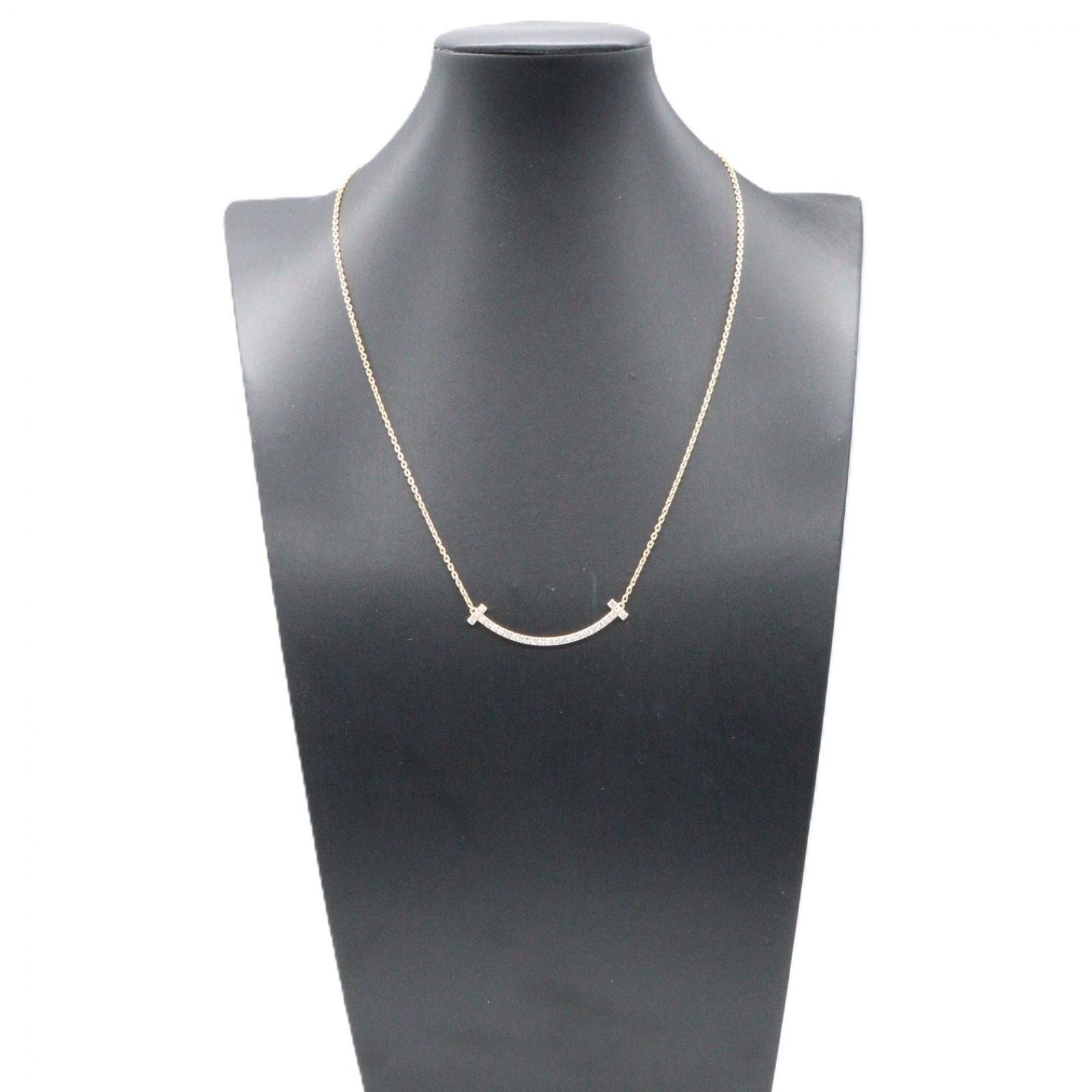 Tiffany Necklace Co T 41/46 K18Pg