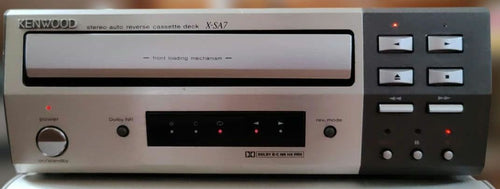 Kenwood Cd, Md Cassette Decks X-Sa7