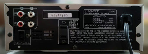 Kenwood Cd, Md Cassette Decks X-Sa7