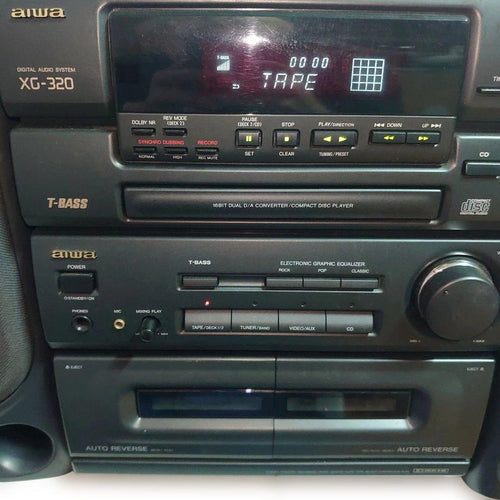 Aiwa Cd, Md Cassette Decks Xg-320