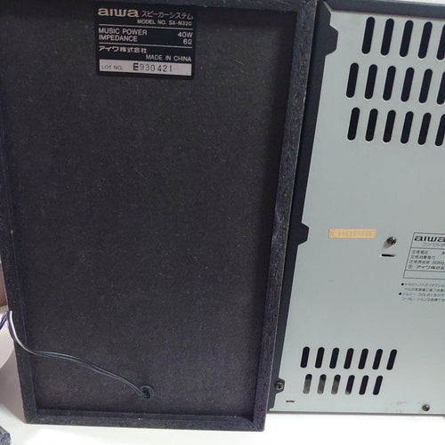 Aiwa Cd, Md Cassette Decks Xg-320