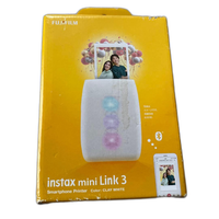 Fujifilm Instant Camera Body Instax Mini Link 3 Clay White