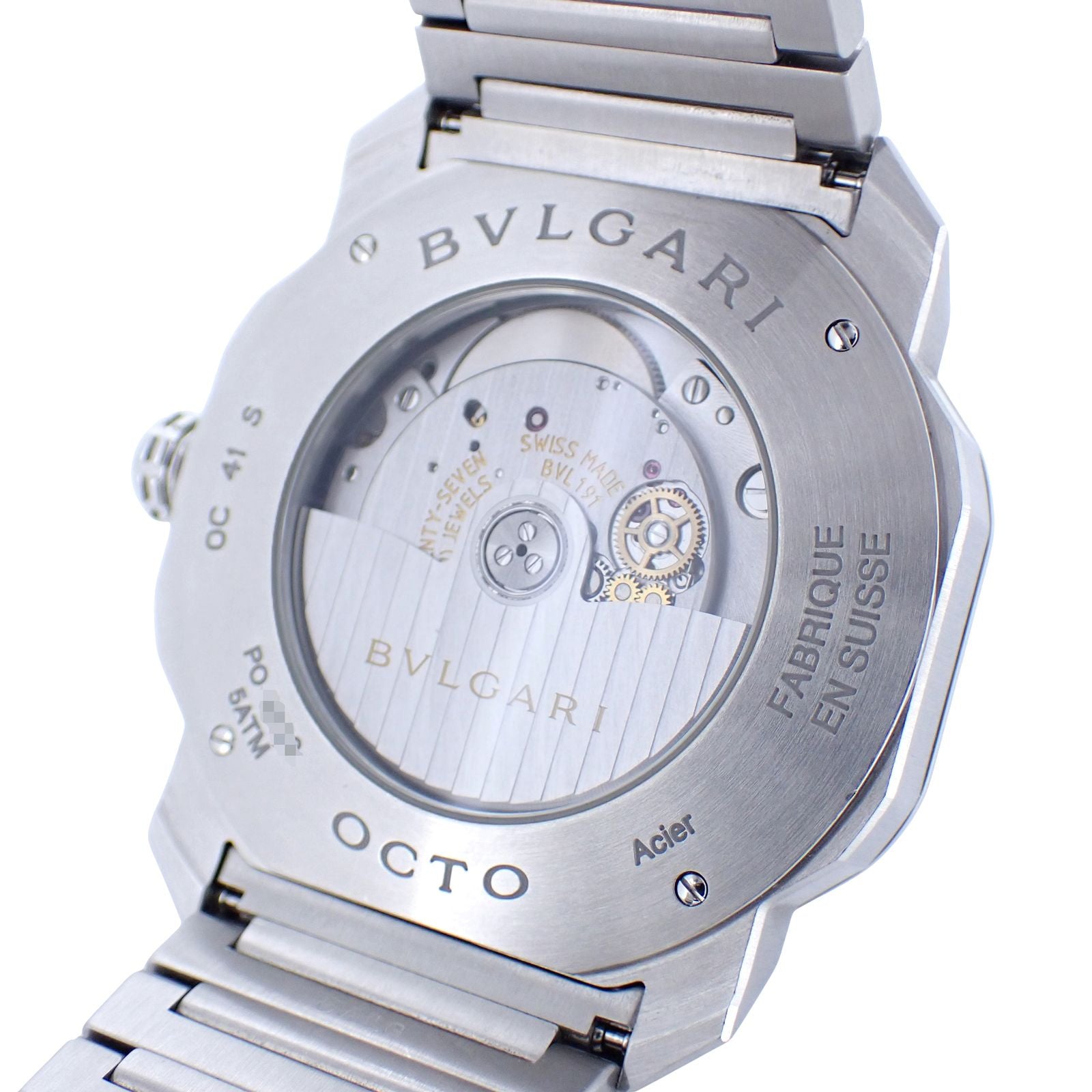 Bvlgari Automatic Winding Clock Oc41S