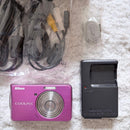Nikon Compact Digital Cameras Coolpix S520 Pink