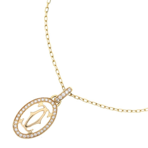 Cartier Necklace C Au750 K18 Pg Flf171