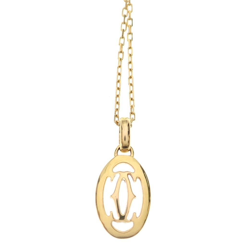 Cartier Necklace C Au750 K18 Pg Flf171