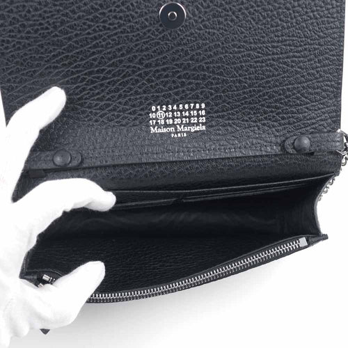 Maison Margiela Long Wallet 4 On Chain Medium Sa3Ui0008 P4455 T8013