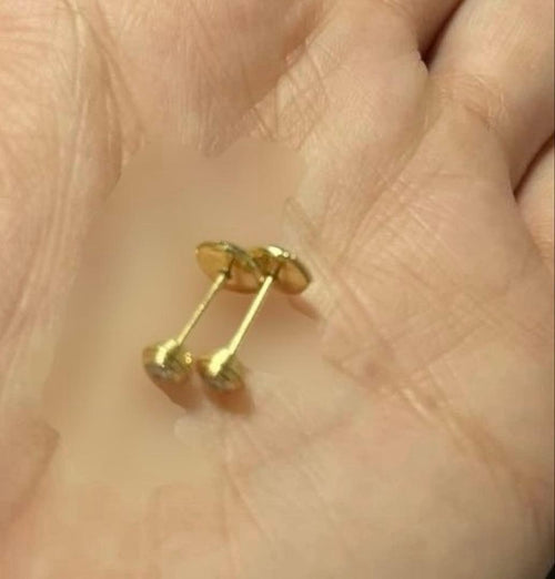 Cartier Earrings (Pairs) Yg Sm