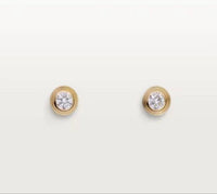 Cartier Earrings (Pairs) Yg Sm